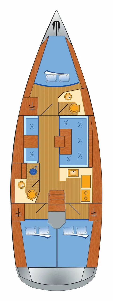 Sun Odyssey 419 - 3 cab. (Mira)  - 1