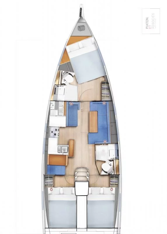Sun Odyssey 410 - 3 cab. (Signum Bravo)  - 1