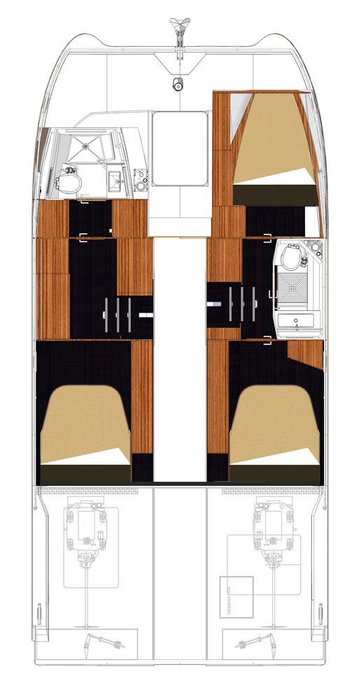Photo #2 - Fountaine Pajot MY 37 - 3 cab. (Mon Ami) en Sibenik - 44550