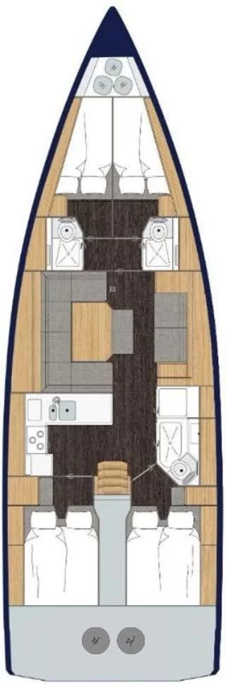 Bavaria C45 Holiday (Indigo)  - 1