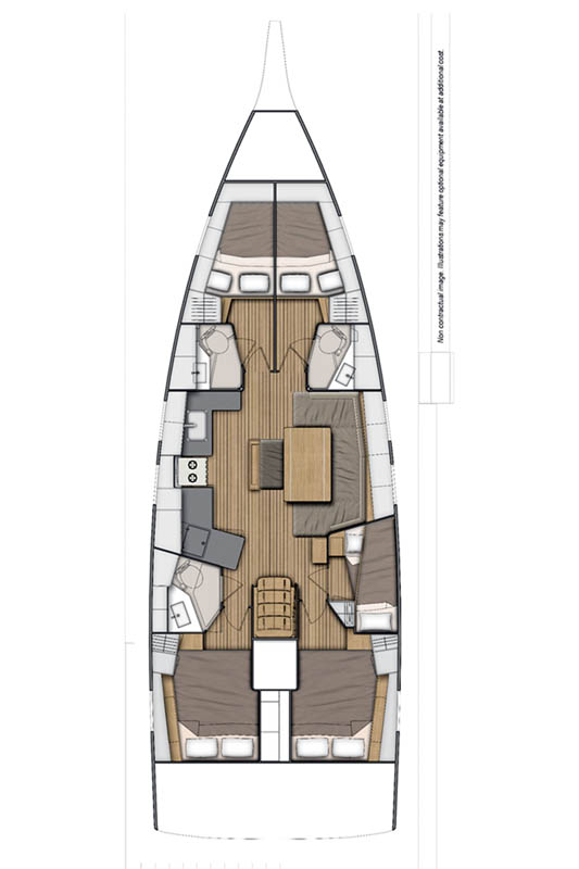 Photo #2 - Oceanis 46.1 (RAVISHING 560/2024) in Trogir - 44600