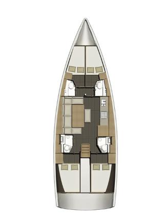 Photo #2 - Dufour 460 GL (Fivek) en Primosten - 44661