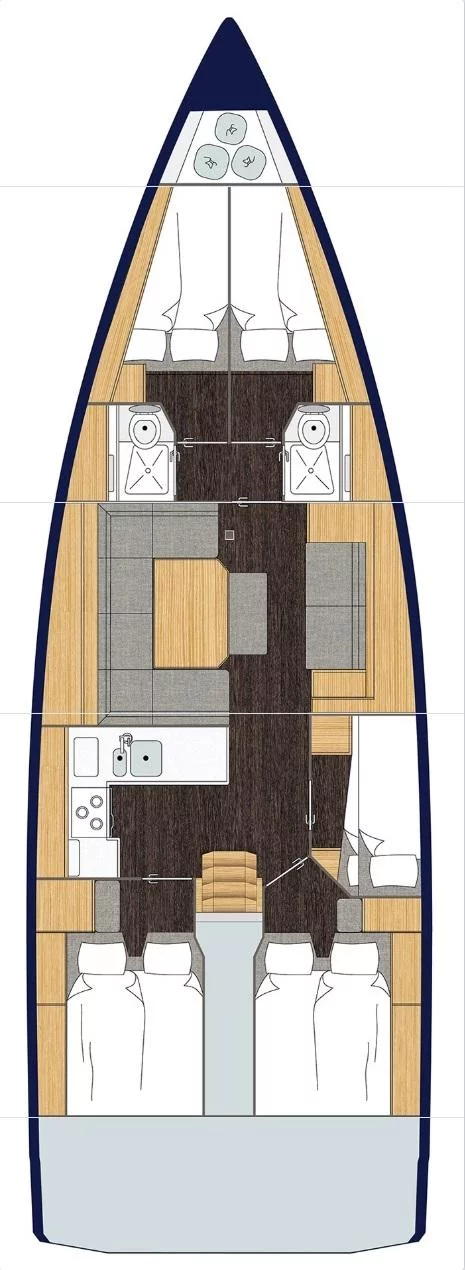 Bavaria C45 - 5 cab. (Twiggy)  - 1