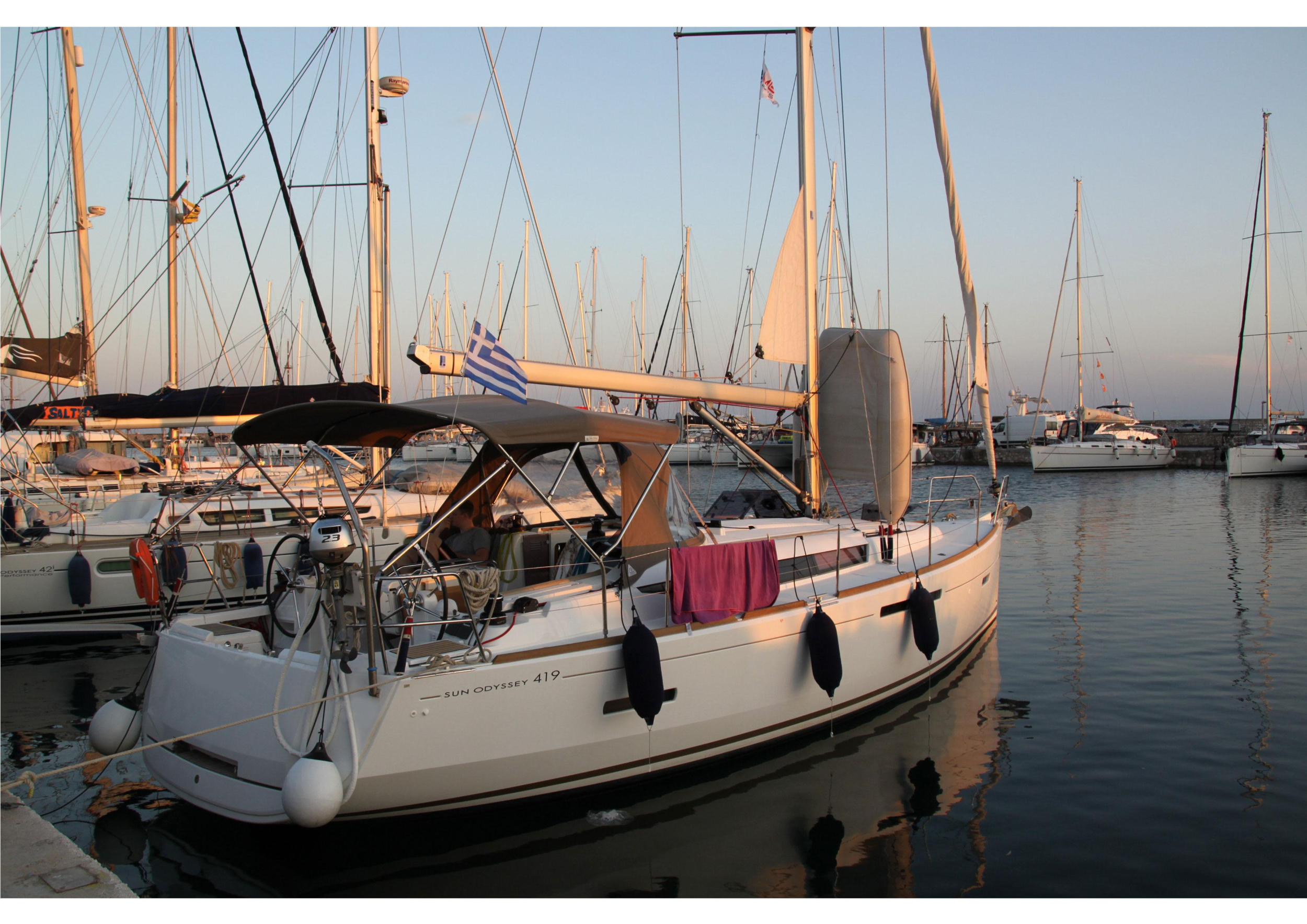 Photo #1 - Sun Odyssey 419 - 3 cab. (Anerada) in Athen - 44688