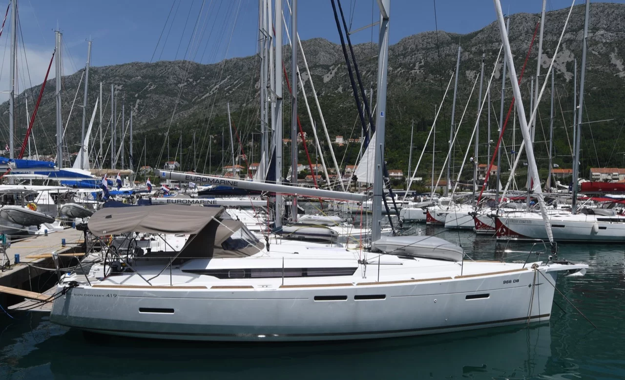 Sun Odyssey 419 - 3 cab. (Euros)  - 0