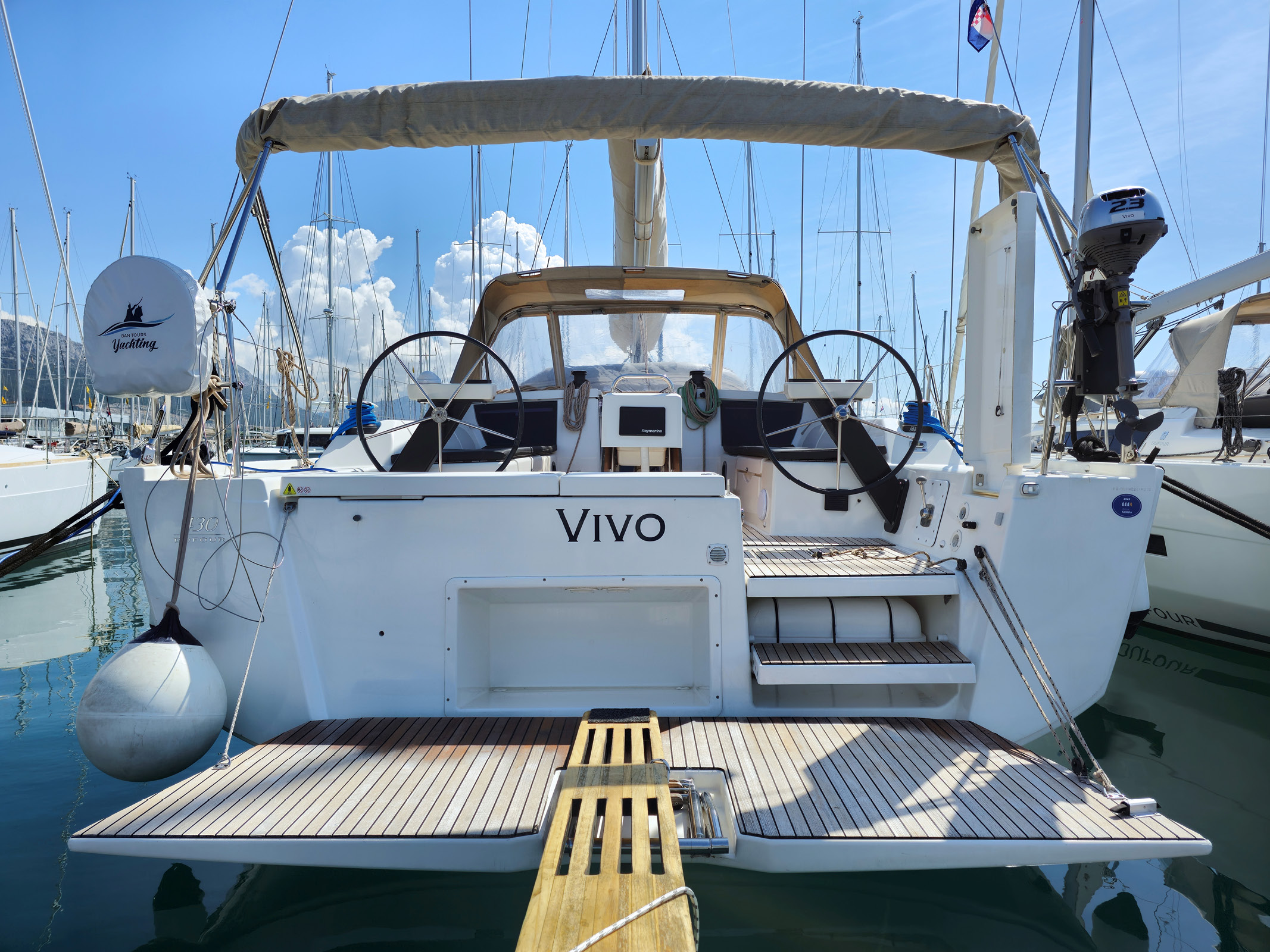 Photo #1 - Dufour 430 GL (Vivo) in Rogoznica - 44747