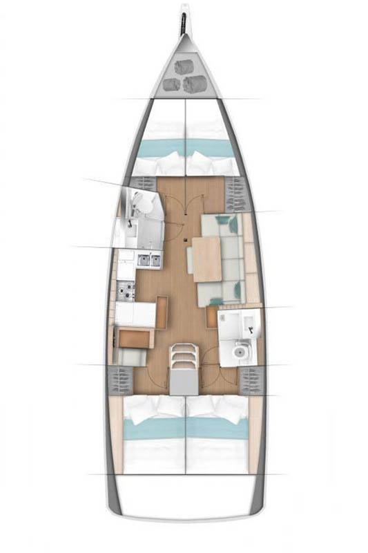 Photo #2 - Sun Odyssey 440 (Springbank) en Trogir - 44866