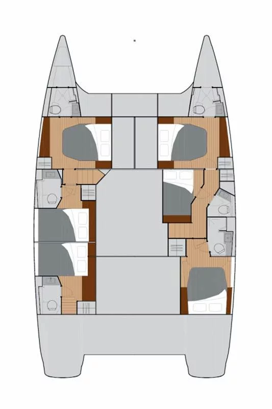 Fountaine Pajot Saba 50 - 6 + 2 cab. (Waterloo)  - 1