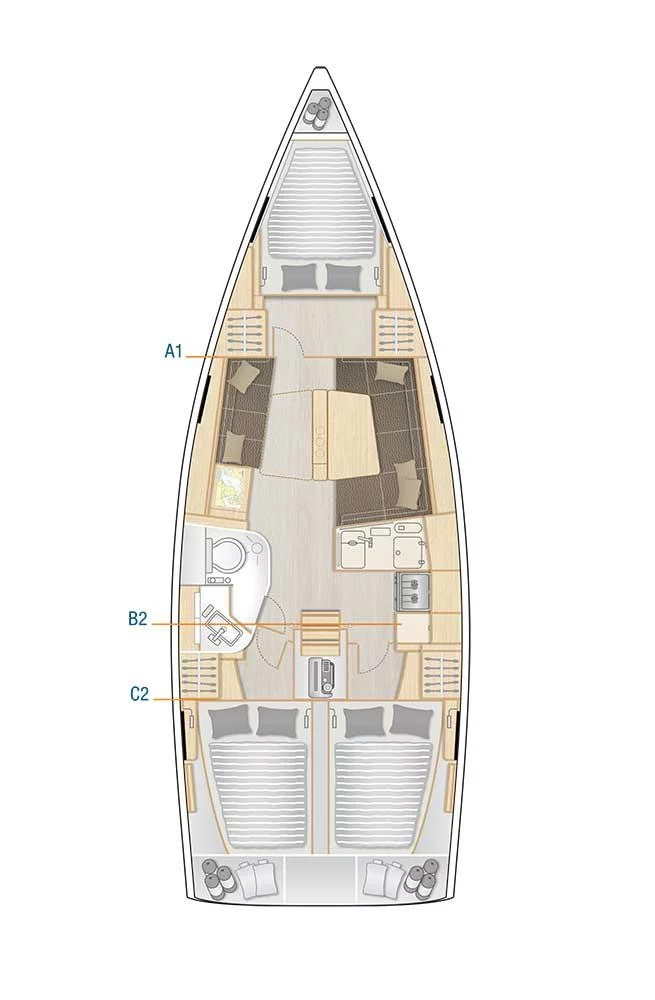 Hanse 388 (Whisper)  - 1