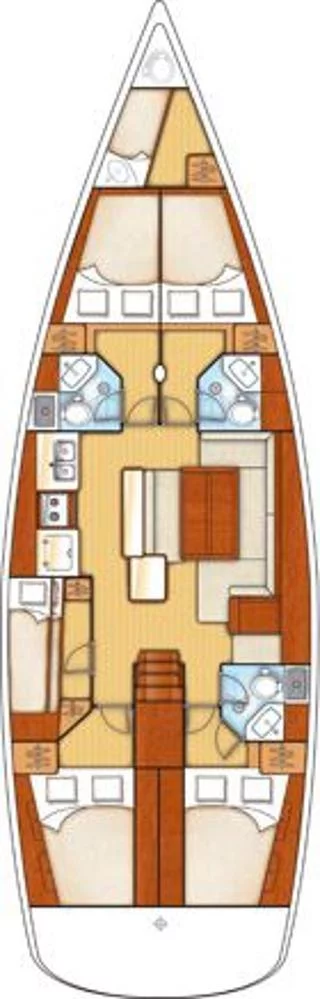 Oceanis 50 Family - 6 cab. (Copa Brasil)  - 1