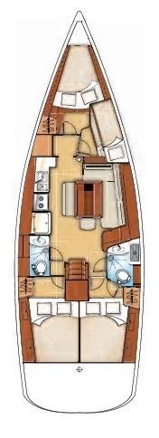 Oceanis 43 (Seven Seas)  - 1