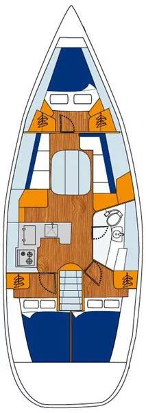 Oceanis Clipper 373 (Liberte)  - 1