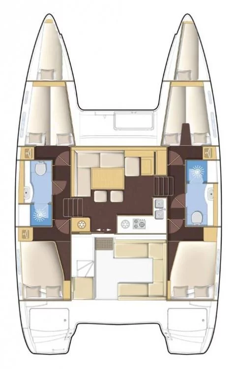 Lagoon 400 S2 (Lady Dom)  - 1