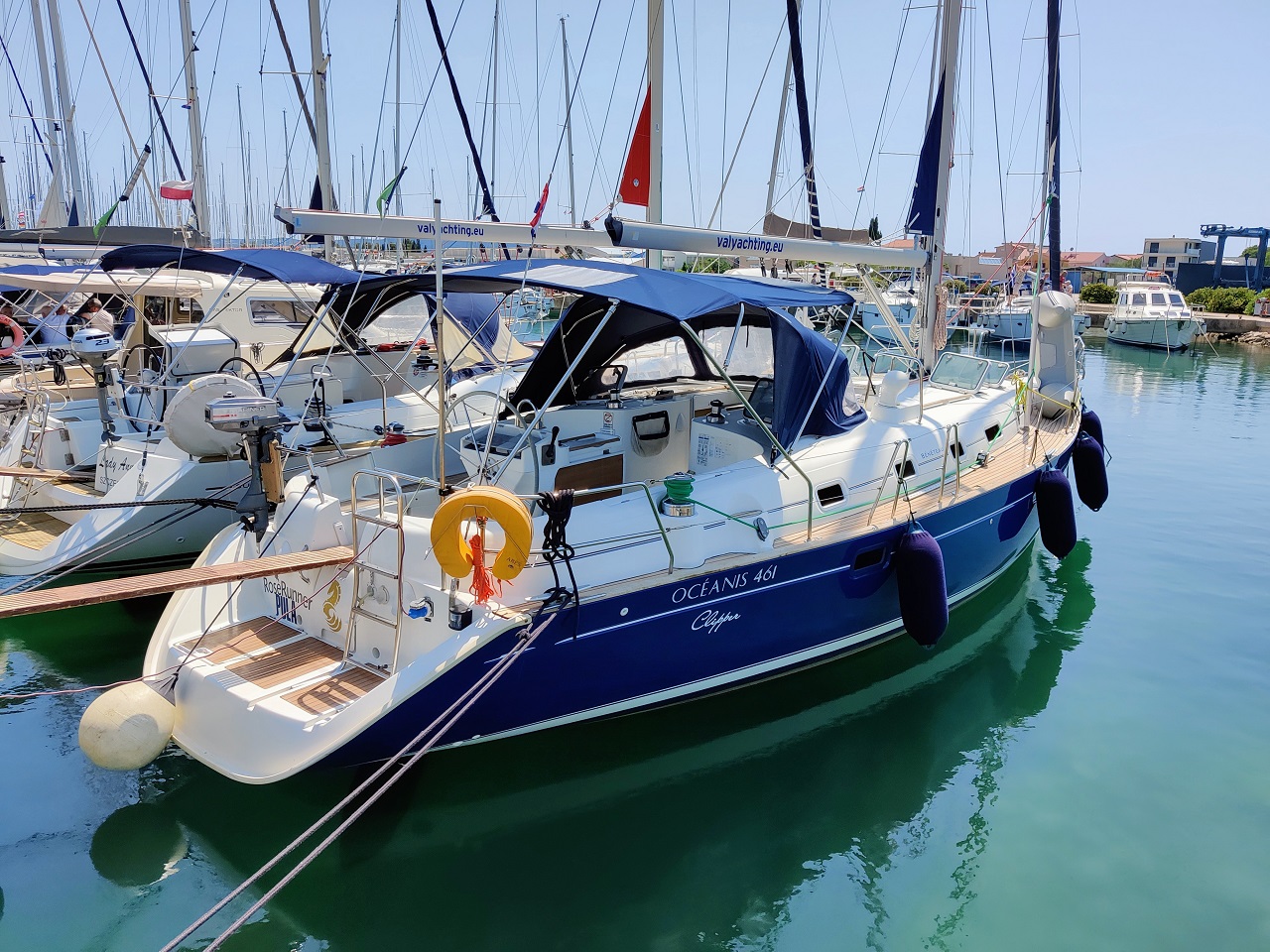Photo #3 - Oceanis Clipper 461 (Rose Runner) in Sukosan - 45252