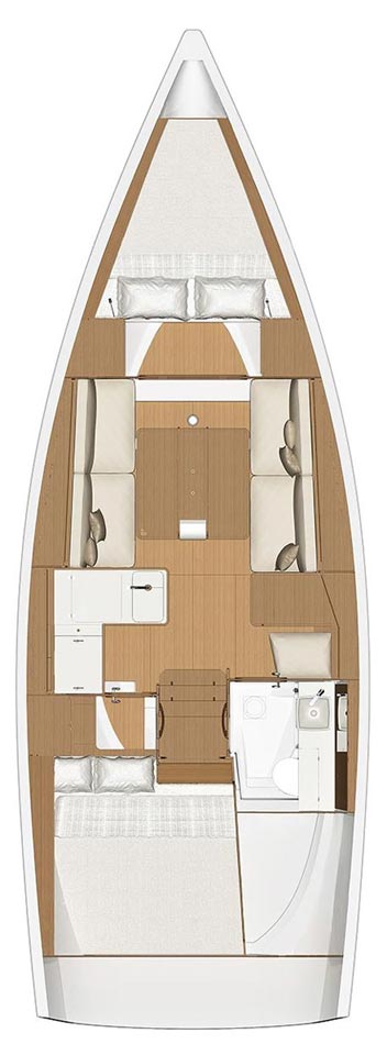 Photo #2 - Dufour 360 GL (Pina Colada) en Pula - 45392