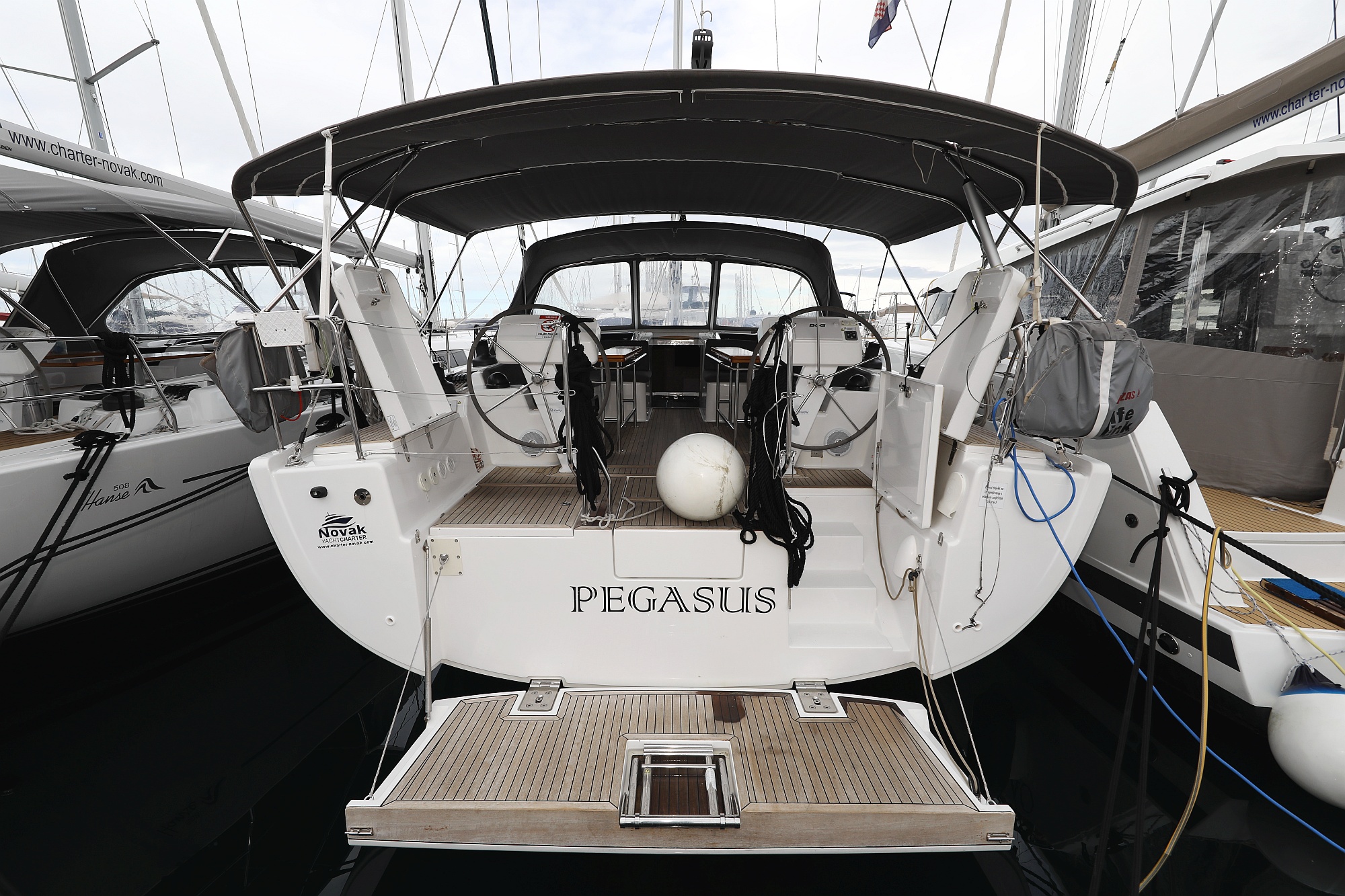 Photo #1 - Hanse 508 - 5 + 1 cab. (Pegasus) in Biograd - 45450