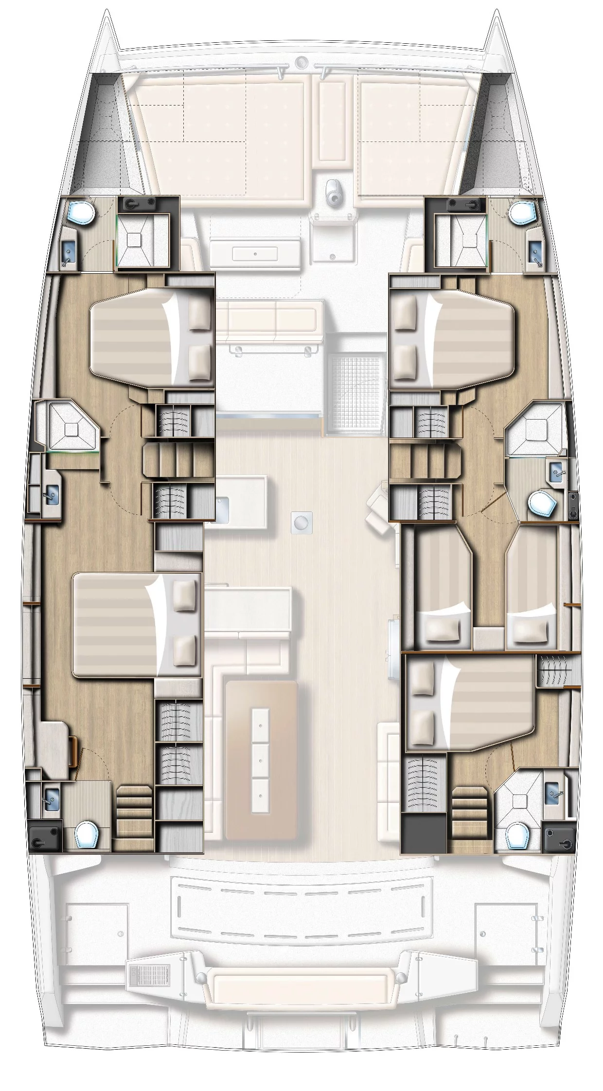 Bali 5.4 - 5 + 2 cab (License to Chill (crewed))  - 1
