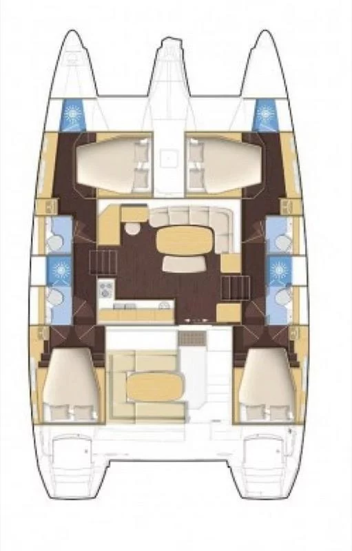 Lagoon 420 - 6 cab. (Dynamis)  - 1