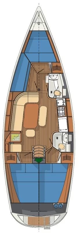 Delphia 40 - 4 cab. (Fishbed)  - 1