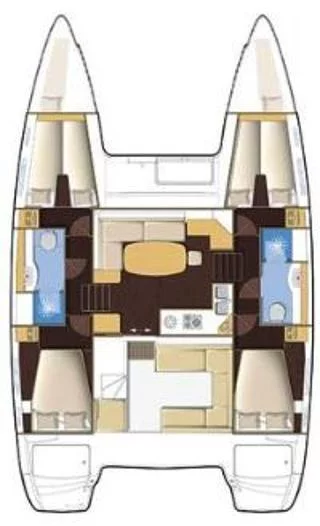 Lagoon 400 - 4 + 2 cab. (Caribbean)  - 1