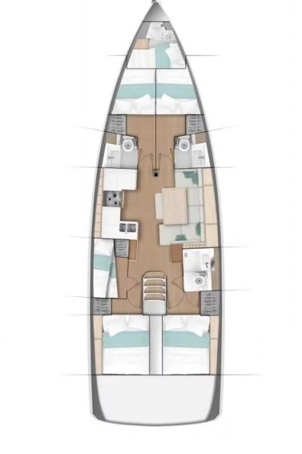 Sun Odyssey 490 - 5 cab. (Hrvaska)  - 1