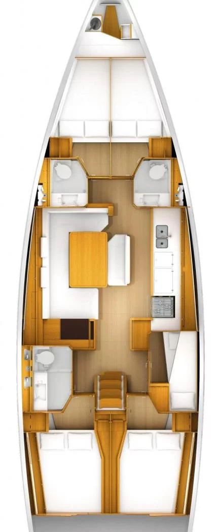 Sun Odyssey 519 - 5 + 1 cab. (4Fun)  - 1