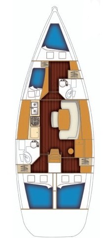 Photo #2 - Cyclades 43.4 (Kalypso) en Bodrum - 46090