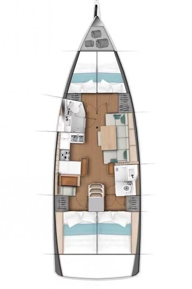 Sun Odyssey 440 (Ermis)  - 1