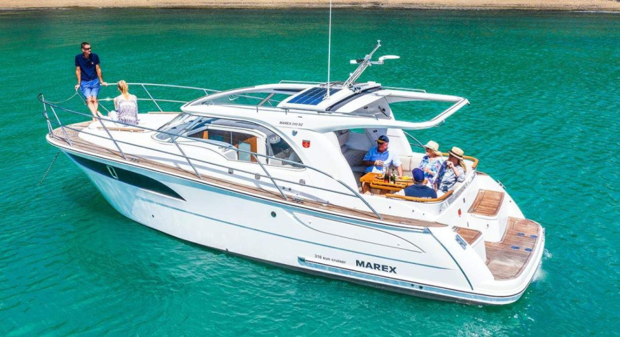 Photo #1 - Marex 310 SUN CRUISER (PEPPER) en Olympic Marina - 3078