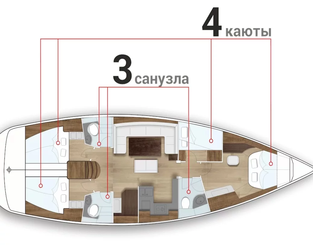 BAVARIA 50 CRUISER (Ma belle)  - 72