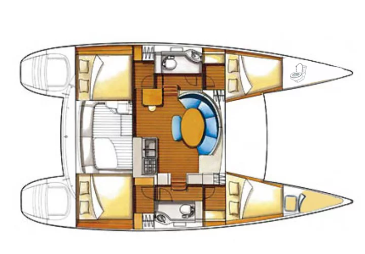 Lagoon 380 S2 (Per Caso)  - 21