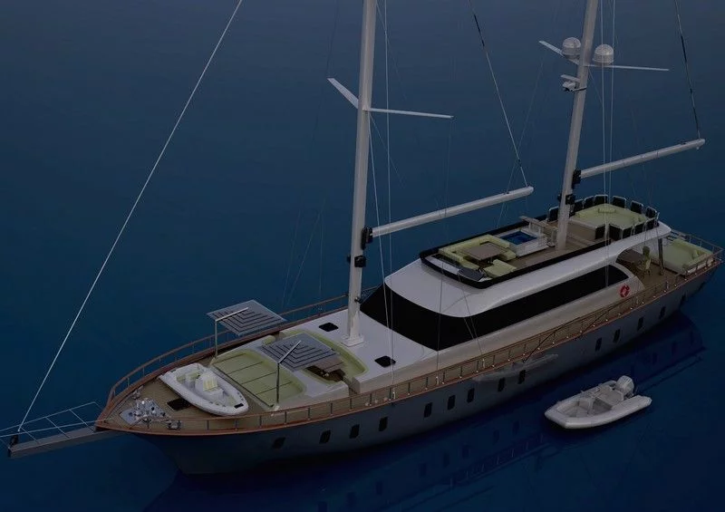 Motor Sailer (Queen of Makri)  - 3