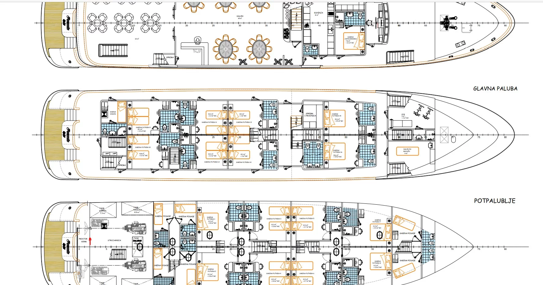 Custom (Luxury Charter Yacht San Aantonio)  - 4
