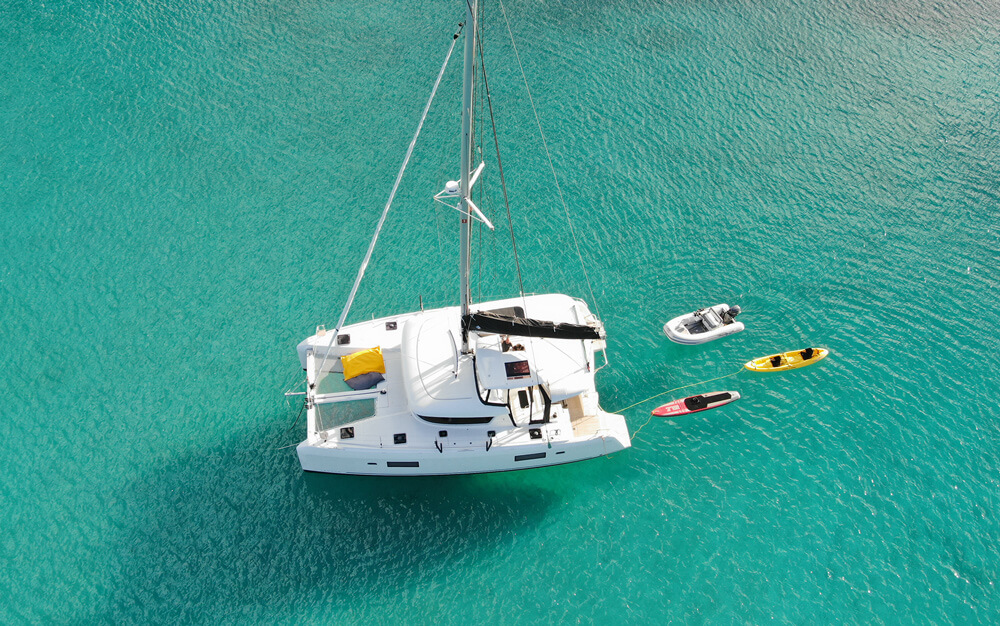Photo #3 - Lagoon 42 (HeyBlue) in Paros - 3088