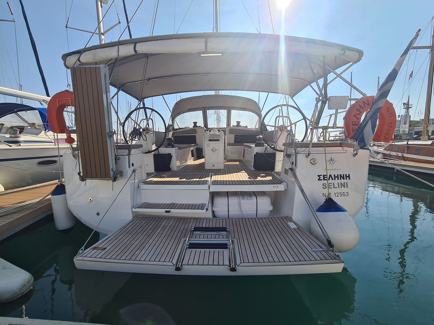 Photo #3 - Jeanneau Sun Odyssey 490 (SELINI) in Kavala - 3120