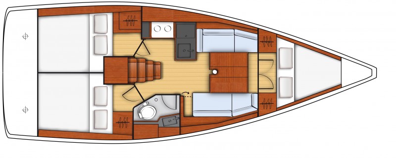 Photo #4 - Oceanis 35.1 (Mistral) en Hyères - 3159