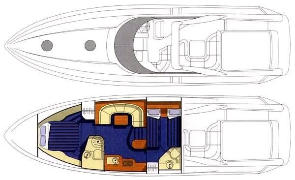 Photo #2 - SUNSEEKER CAMARGUE 47 (AEON FLUX) in Glyfada - 3266