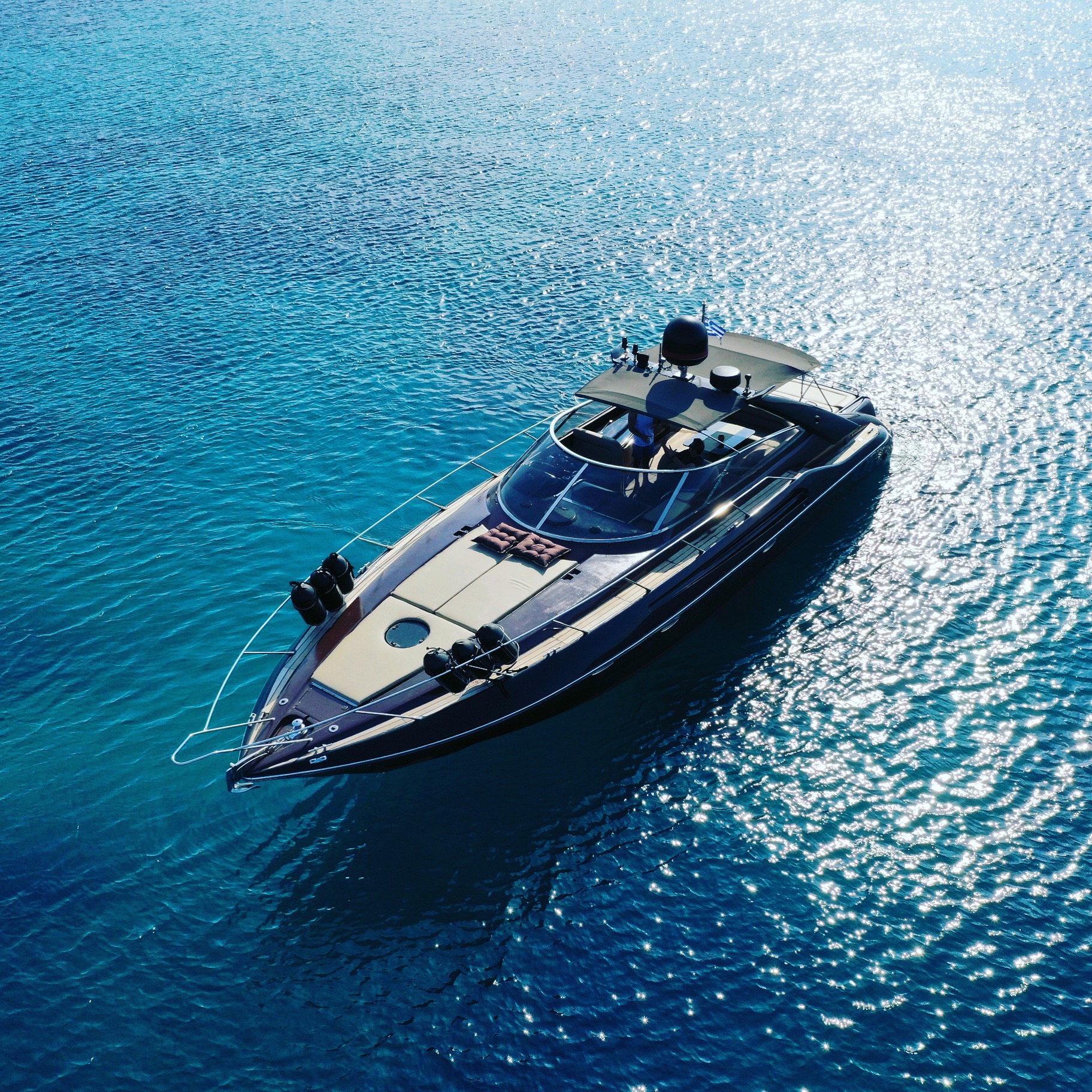 Photo #14 - SUNSEEKER CAMARGUE 47 (AEON FLUX) in Glyfada - 3266