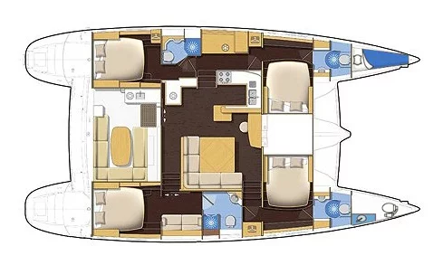 Lagoon 500 (Sand Star)  - 9