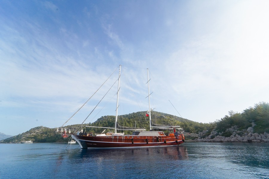 Photo #2 - Motorsailer (Kaptan Mehmet Bugra) in Marmaris - 3375