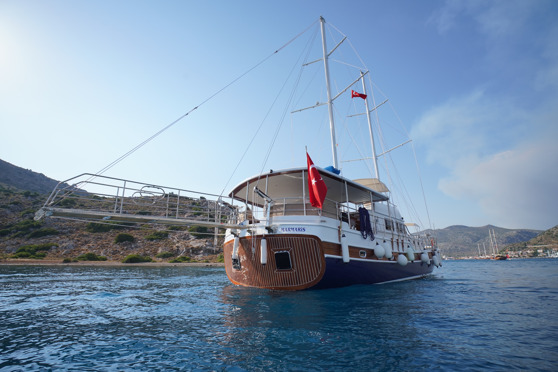 Photo #2 - Motorsailer (Lavinia) in Marmaris - 3376