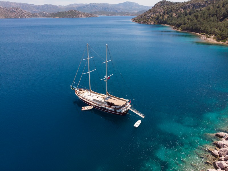Photo #4 - Motorsailer (Prenses Bugce) en Marmaris - 3377