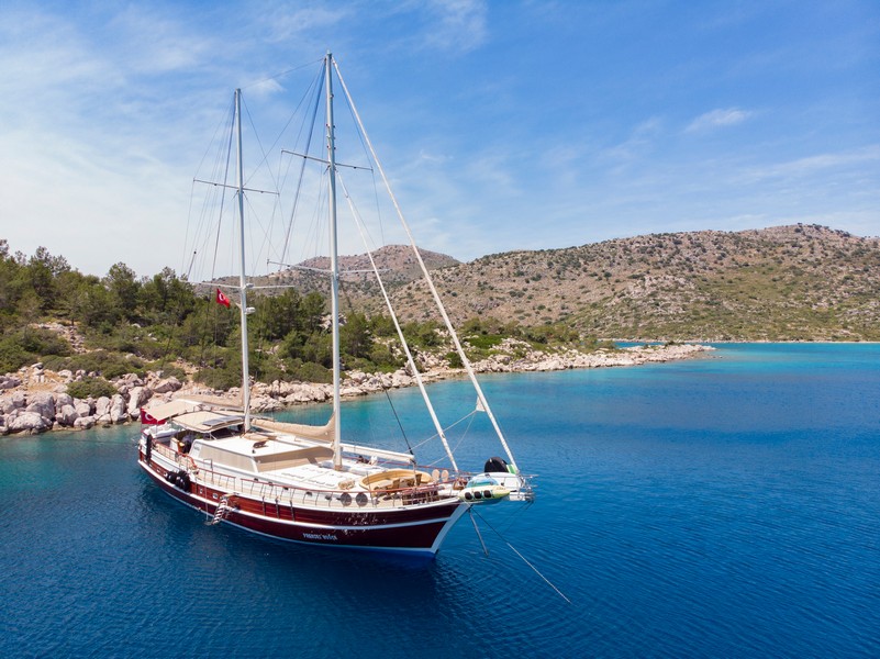 Photo #5 - Motorsailer (Prenses Bugce) en Marmaris - 3377