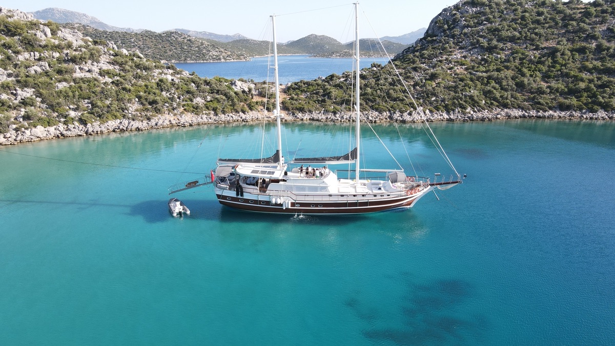 Photo #3 - Motorsailer (Prenses Esila) in Marmaris - 3378