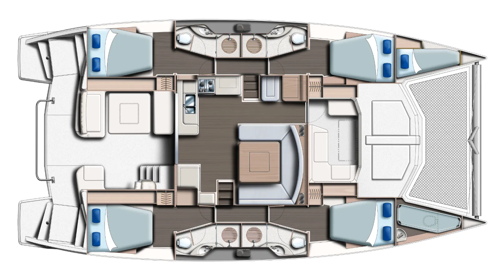 Photo #2 - Leopard 48 Catamaran (Black Swan Catamaran) en Zanzibar - 3426