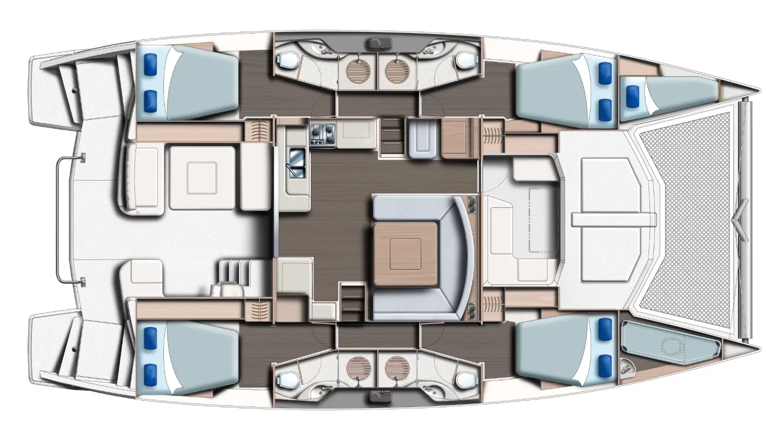 Leopard 48 Catamaran (Black Swan Catamaran)  - 1