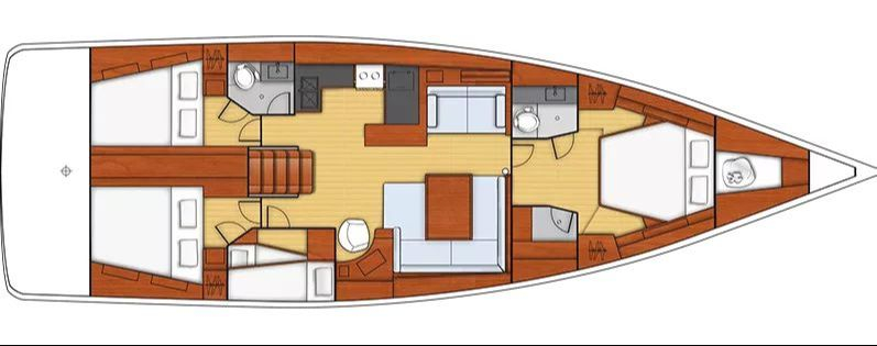 Photo #6 - BENETEAU OCEANIS 55.1 (Explorer) in Ajaccio - 3504