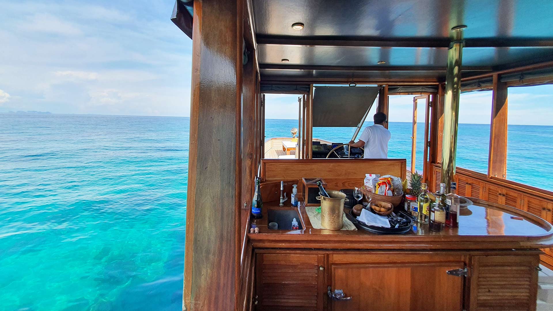 Custom Wooden Yacht — photo 20