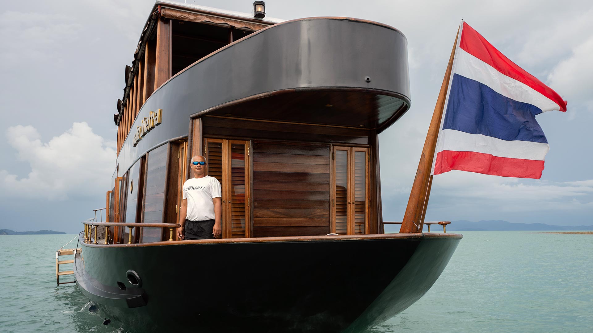 Custom Wooden Yacht — photo 16