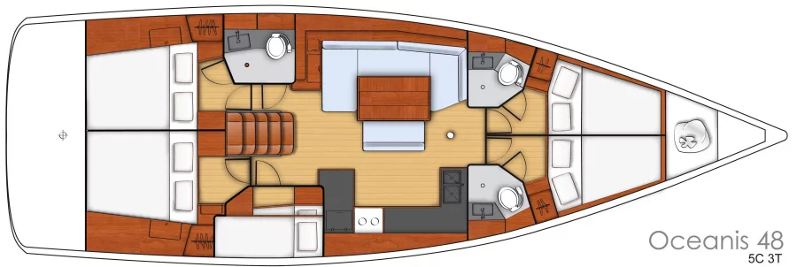 Oceanis 48.5 (Serenesse)  - 7